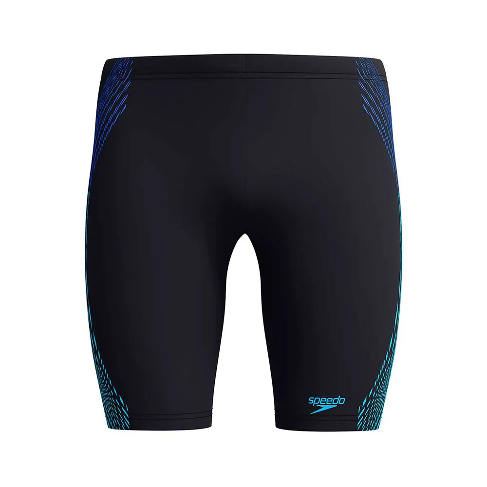 Speedo Tech Panel Jammer male, Black / cobalt pop Speedo Tech Panel Jammer male, Black / cobalt pop