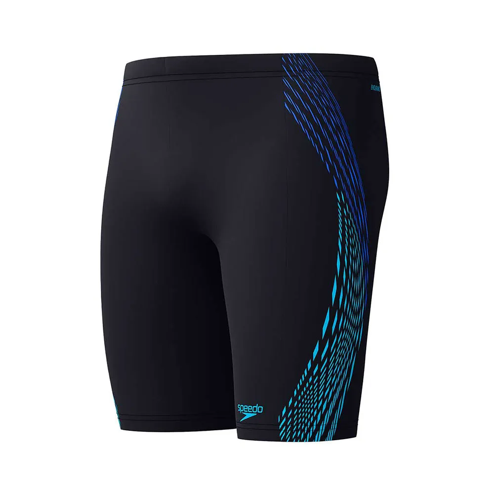 Speedo Tech Panel Jammer male, Black / cobalt pop Speedo Tech Panel Jammer male, Black / cobalt pop