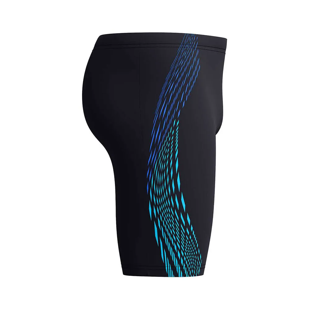 Speedo Tech Panel Jammer male, Black / cobalt pop Speedo Tech Panel Jammer male, Black / cobalt pop