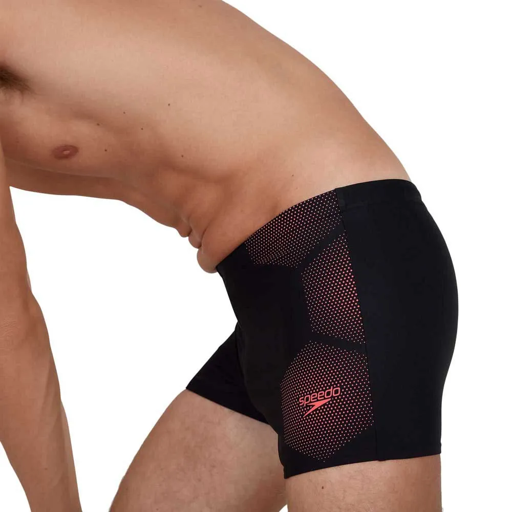 Speedo Tech Placement Badbyxor Boxer male, Speedo black / psycho red Speedo Tech Placement Badbyxor Boxer male, Speedo black / psycho red