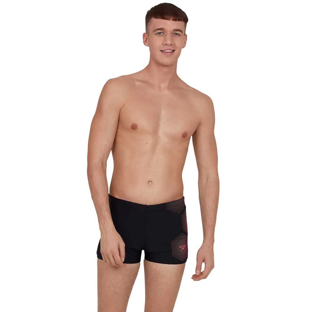 Speedo Tech Placement Badbyxor Boxer male, Speedo black / psycho red Speedo Tech Placement Badbyxor Boxer male, Speedo black / psycho red
