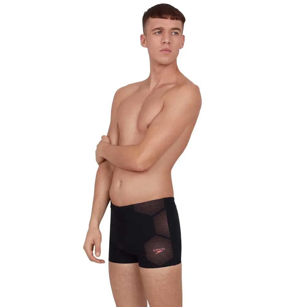 Speedo Tech Placement Badbyxor Boxer male, Speedo black / psycho red Speedo Tech Placement Badbyxor Boxer male, Speedo black / psycho red