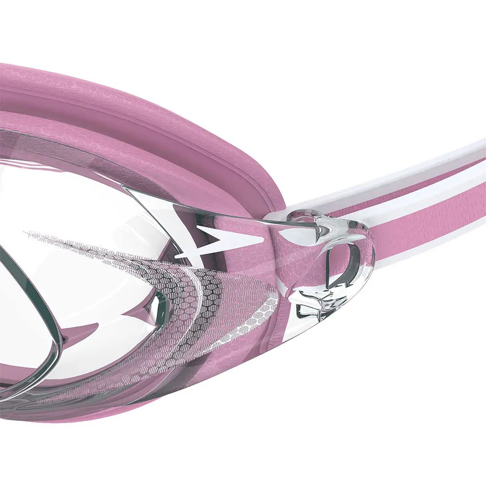 Speedo Vanquisher 3.0 Simglasögon För Kvinnor unisex, Funny pink / clear, One Size