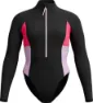 Speedo Women's Longsleeve Zip Colorblock 1 Pc