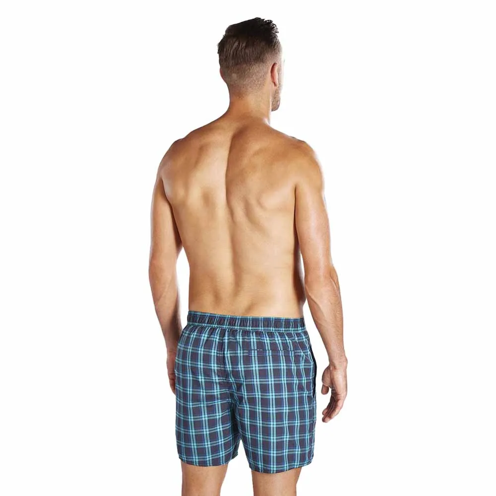 Speedo Yd Check Leisure 18´´ Simshorts male, Grey / blue