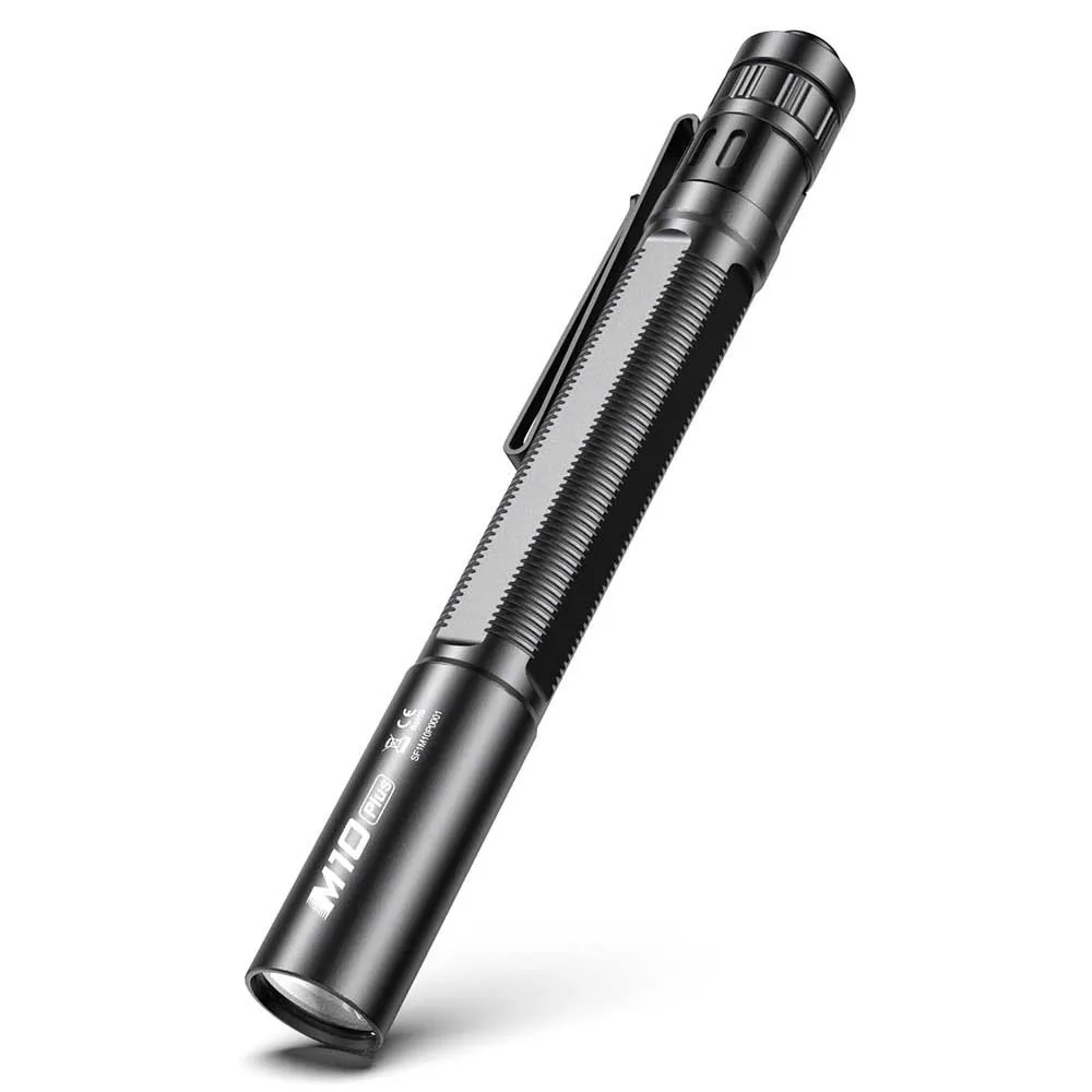 Speras 6500k M10 Plus-ficklampa, Silver, 250 Lumens