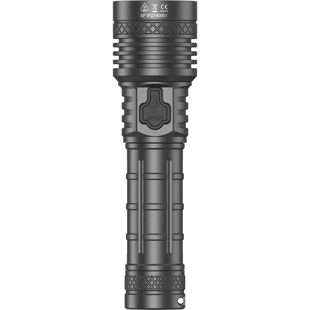 Speras Pz18 Zoombar Ficklampa, Black, 1600 Lumens