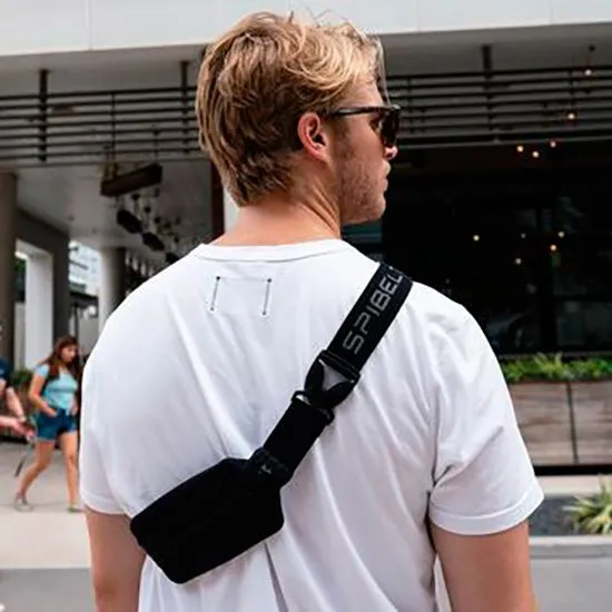 SPIbelt Crossbody Pro Midjeväska unisex, Black SPIbelt Crossbody Pro Midjeväska unisex, Black