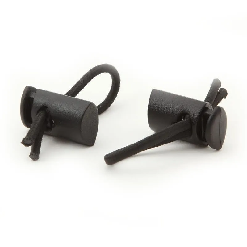 SPIbelt Race Bib Toggles 4-pack, Black/Black, One Size SPIbelt Race Bib Toggles 4-pack, Black/Black, One Size