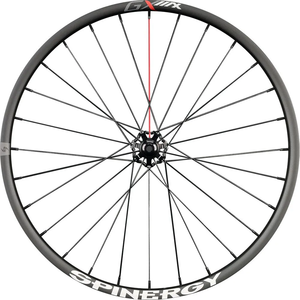 Spinergy Gx Max 700c Cl Disc Tubeless Gravelcykel Framhjul, Black, 15 x 110mm