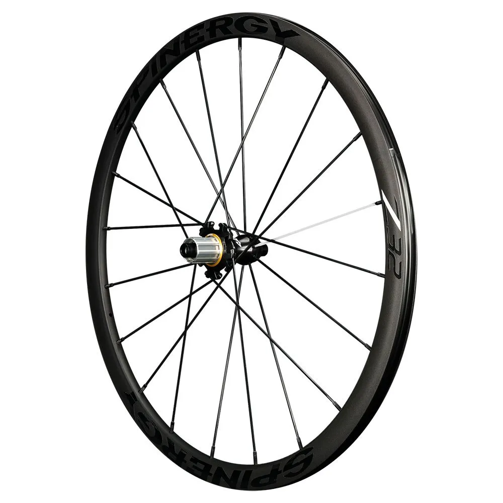 Spinergy Z32 Cl Disc Landsvägscykelns Bakhjul, Black, 12 x 142mm, Shimano/Sram HG