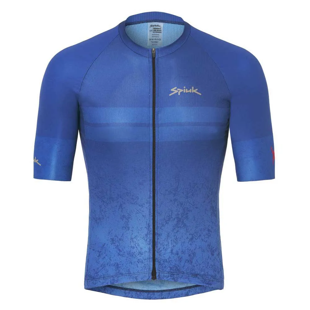 Spiuk All Terrain Gravel Korta ärmar Cykeltröja, Blue, XL Spiuk All Terrain Gravel Korta ärmar Cykeltröja, Blue, XL