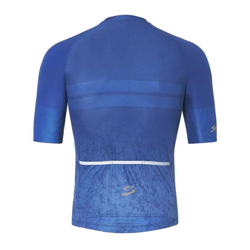 Spiuk All Terrain Gravel Korta ärmar Cykeltröja, Blue, XL Spiuk All Terrain Gravel Korta ärmar Cykeltröja, Blue, XL