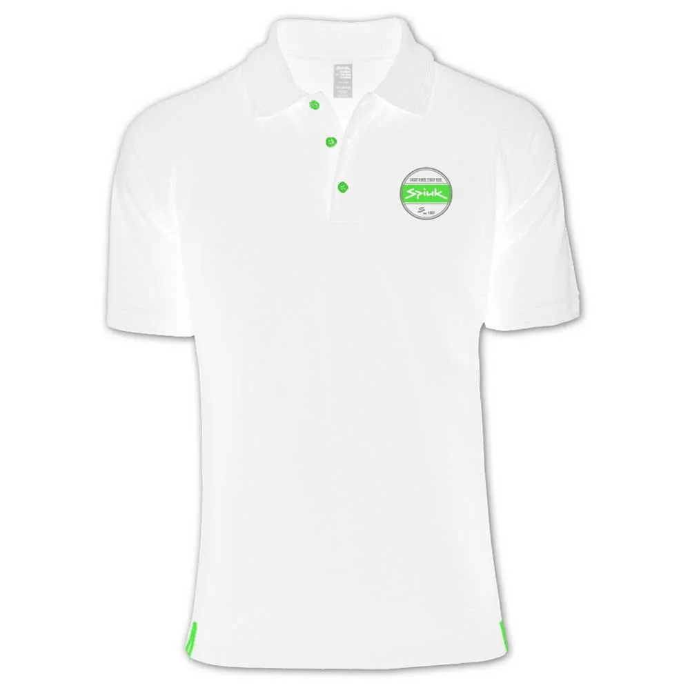 Spiuk Club Kortärmad Polotröja, White, XXL