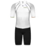 Spiuk Max Kortärmad Triathlondräkt Refurbished male, White
