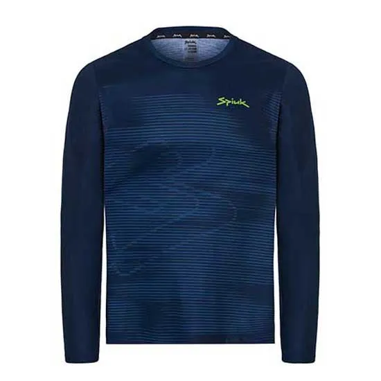 Spiuk Momentum T-shirt Med Lång ärm, Navy blue, M