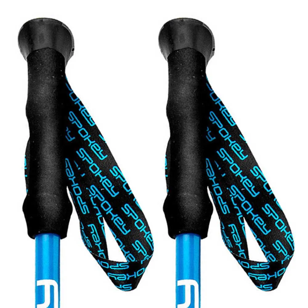 Spokey Carbon Stavar, Black / blue, 105-135cm