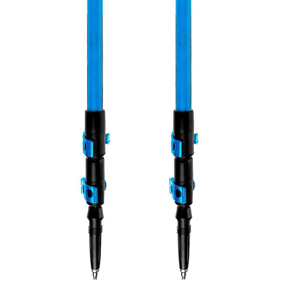 Spokey Carbon Stavar, Black / blue, 105-135cm