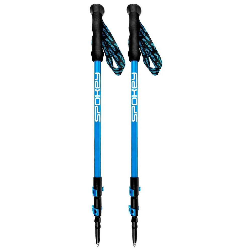 Spokey Carbon Stavar, Black / blue, 105-135cm