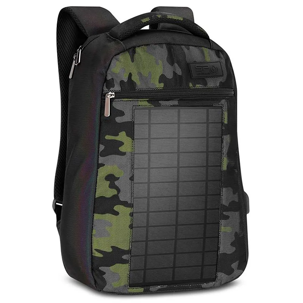 Spokey City Solar Ryggsäck 30l, Black / camo
