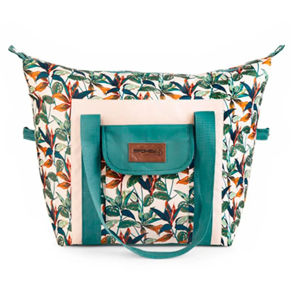 Spokey Eco Way 21l Mjuk Bärbar Kylväska, Green, One Size