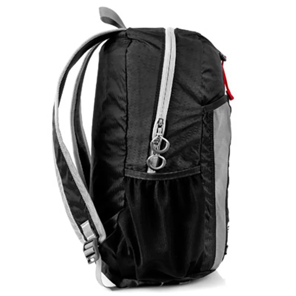 Spokey Hidden Peak 18l Ryggsäck, Black / red