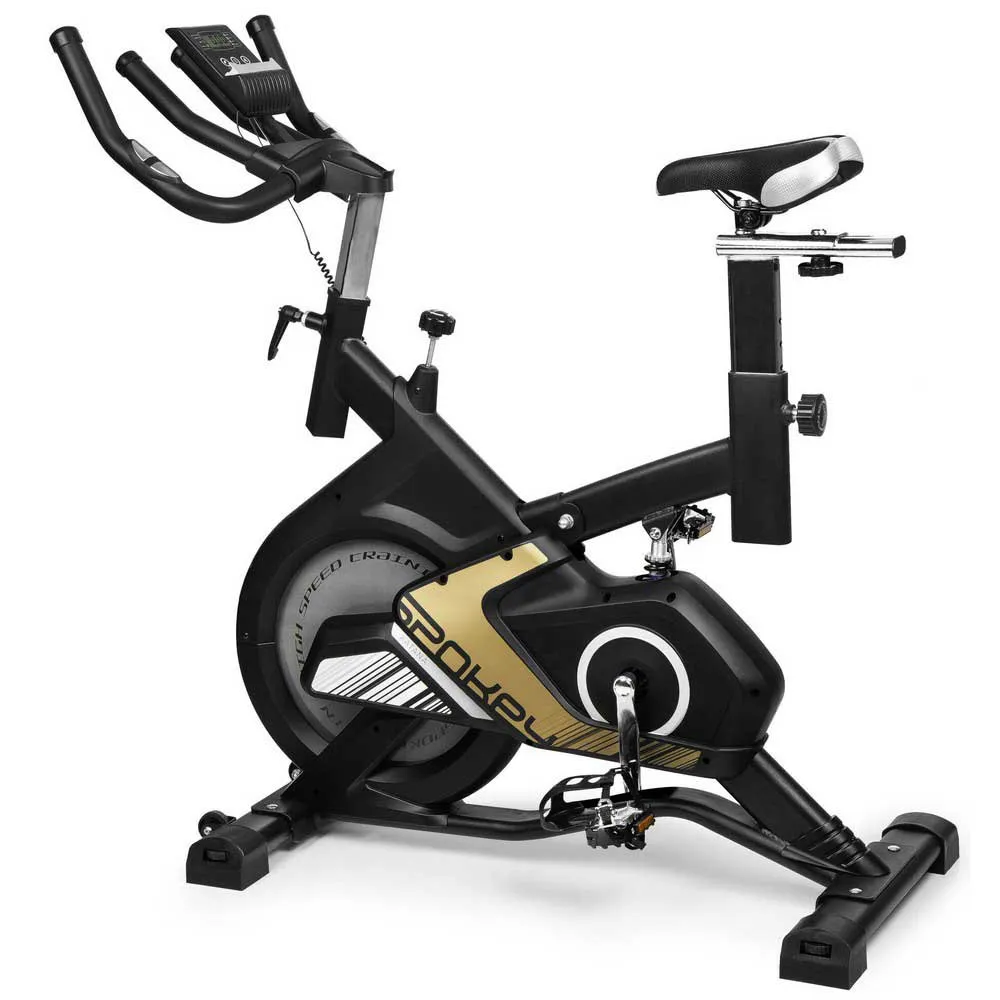 Spokey Katana Exercise Motionscykel, Black / yellow, One Size