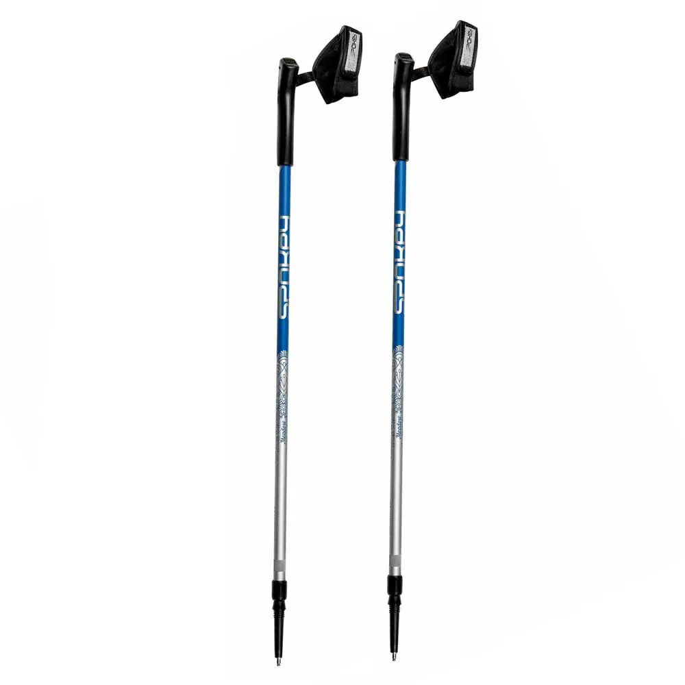 Spokey Meadow Stavar, Silver / black, 105-140cm