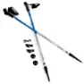 Spokey Meadow Stavar, Silver / black, 105-140cm