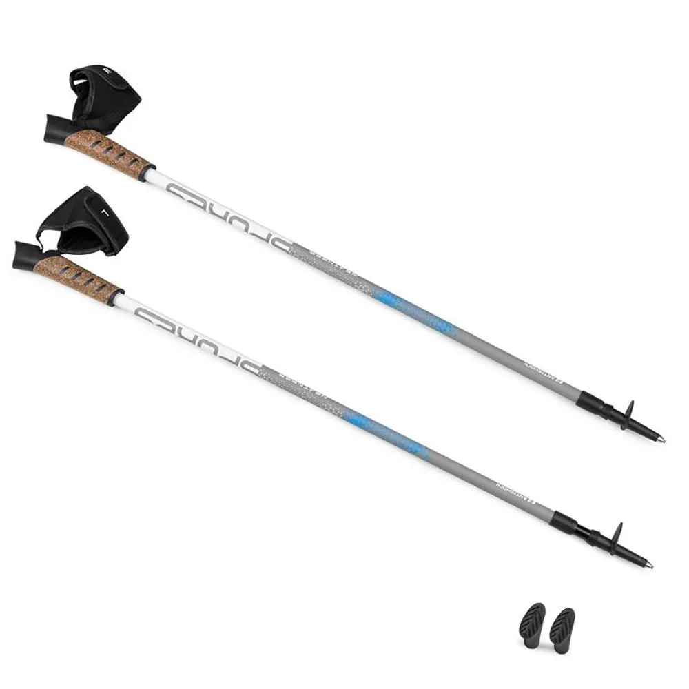 Spokey Neatness Ii Stavar, White / grey / blue, 105-140cm