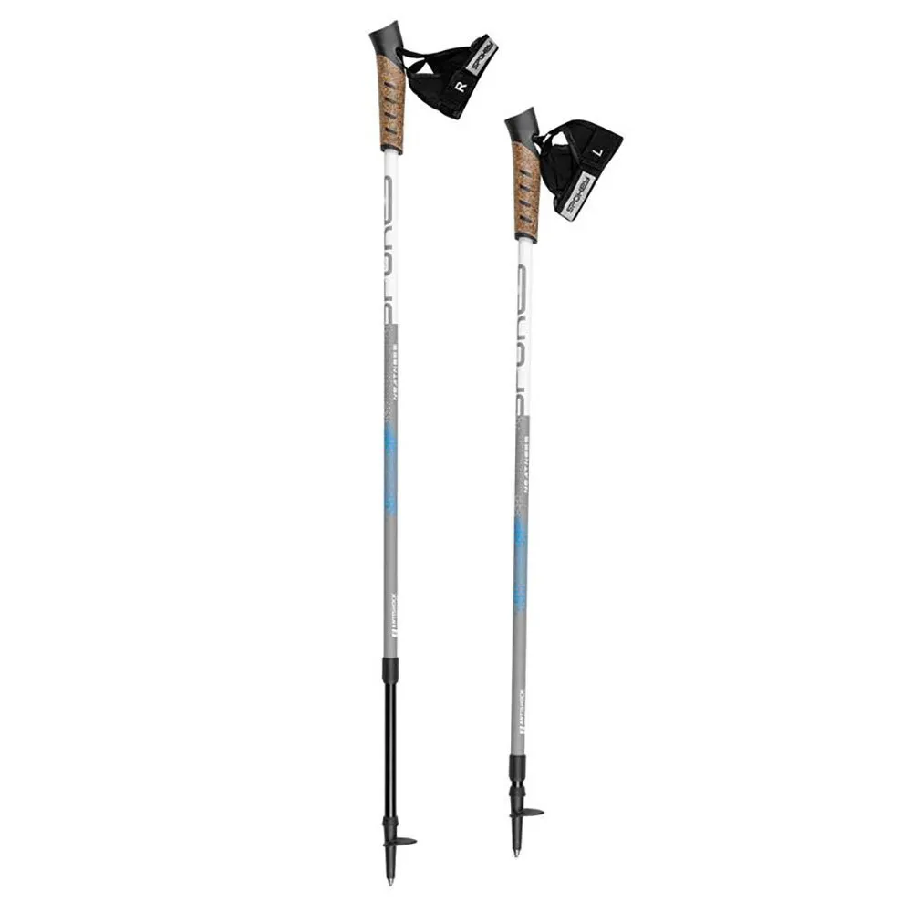 Spokey Neatness Ii Stavar, White / grey / blue, 105-140cm
