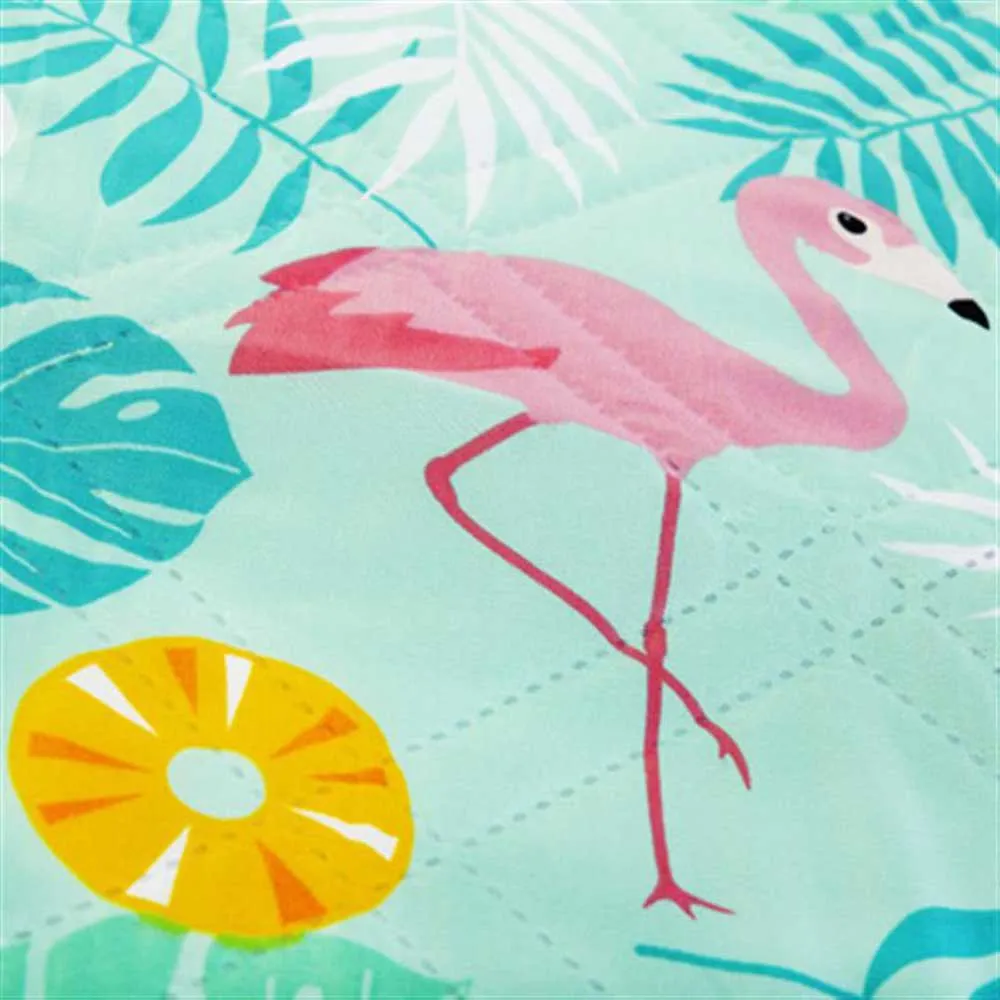 Spokey Picknick Flamingo Bestick, Multicolor, 150cm