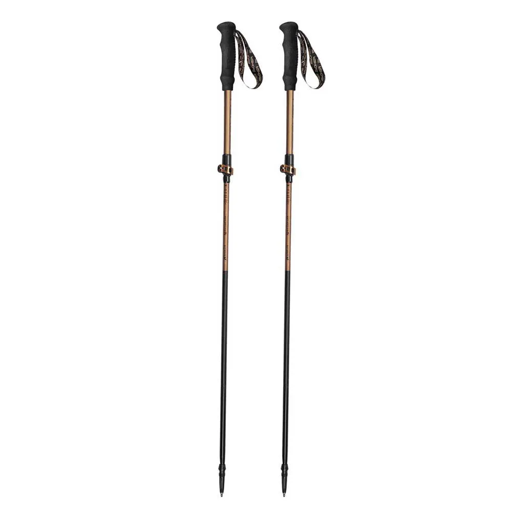 Spokey Quick Stavar, Black / brown, 115-135cm