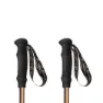 Spokey Quick Stavar, Black / brown, 115-135cm