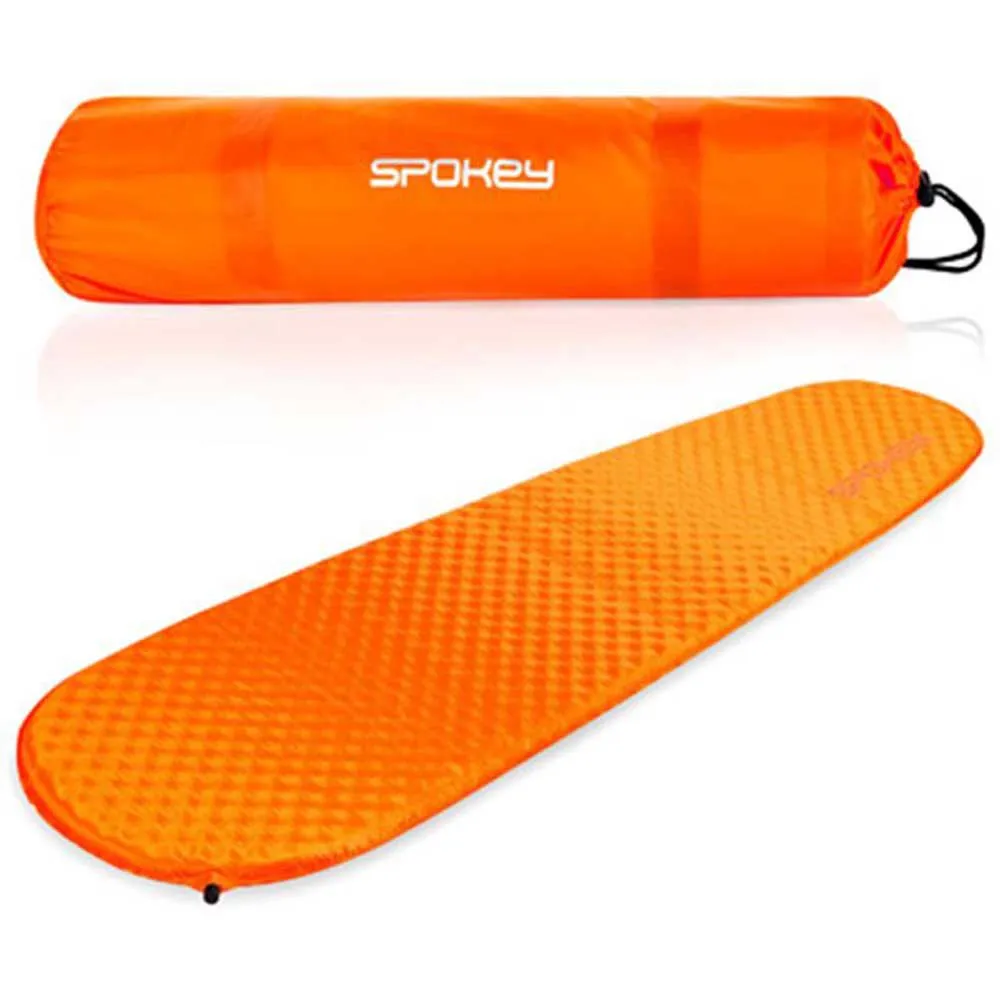 Spokey Rambler Uppblåsbar Madrass, Orange