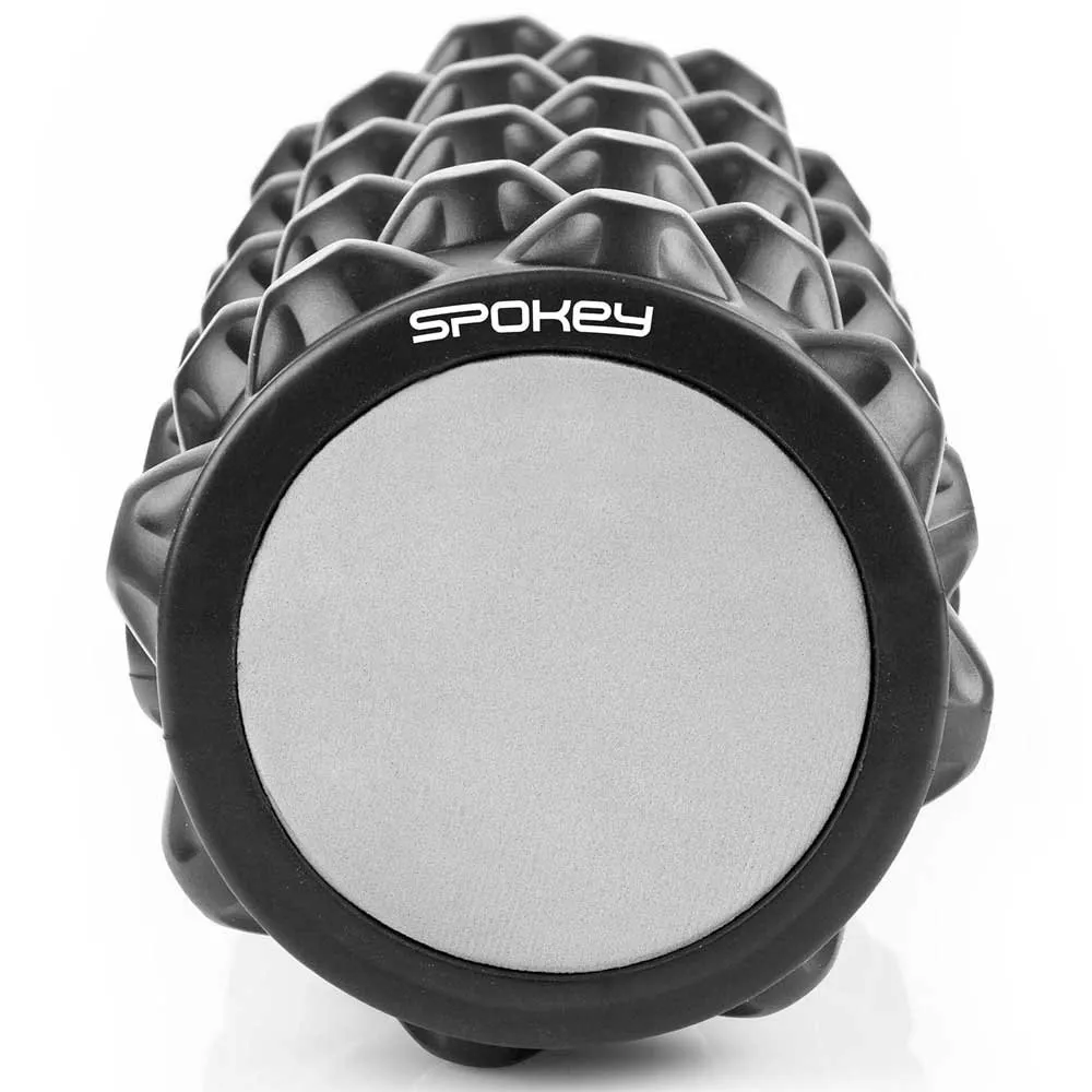 Spokey Roll 2in1 Massage Rulle, Black / grey, 33cm