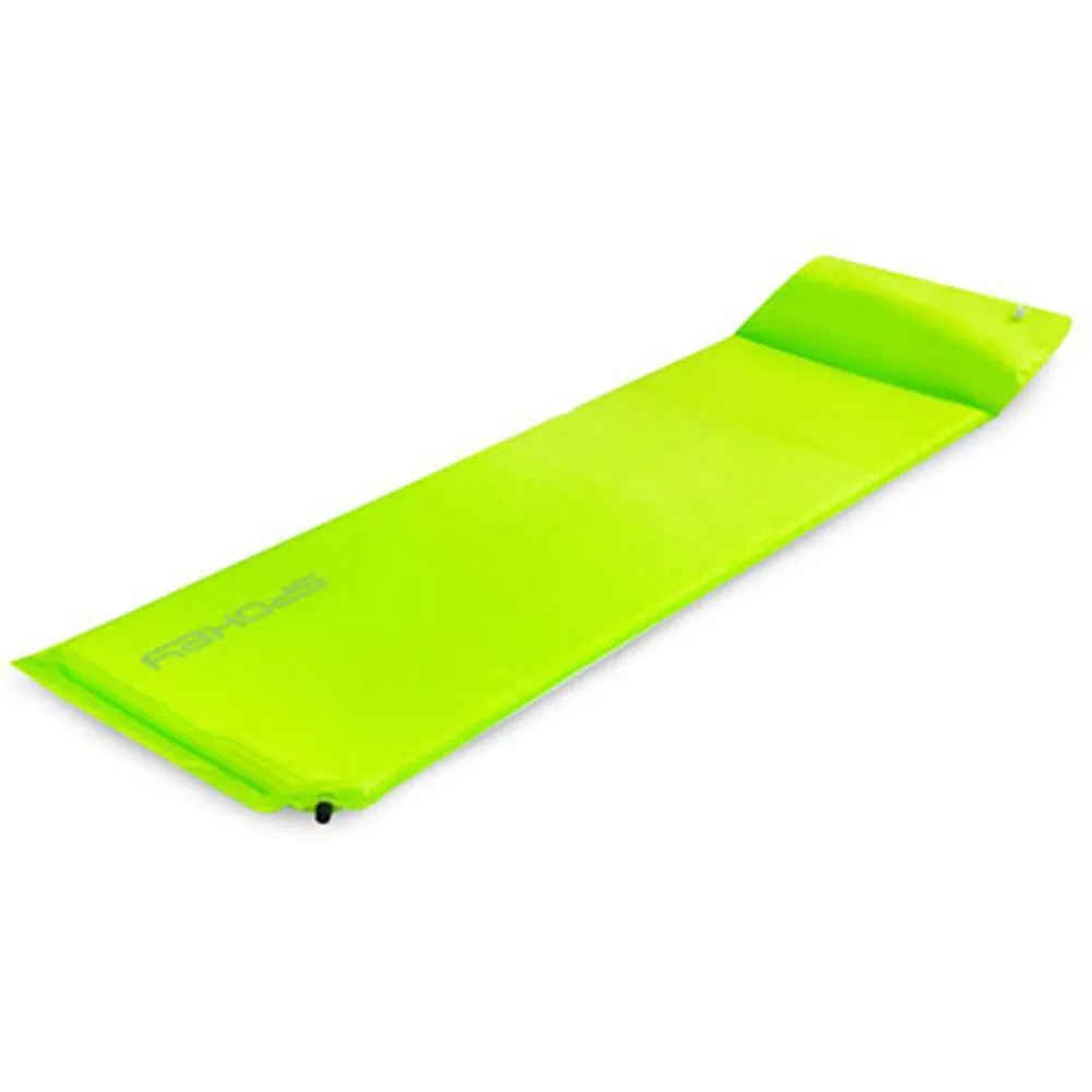 Spokey Savory Pillow Uppblåsbar Madrass, Green