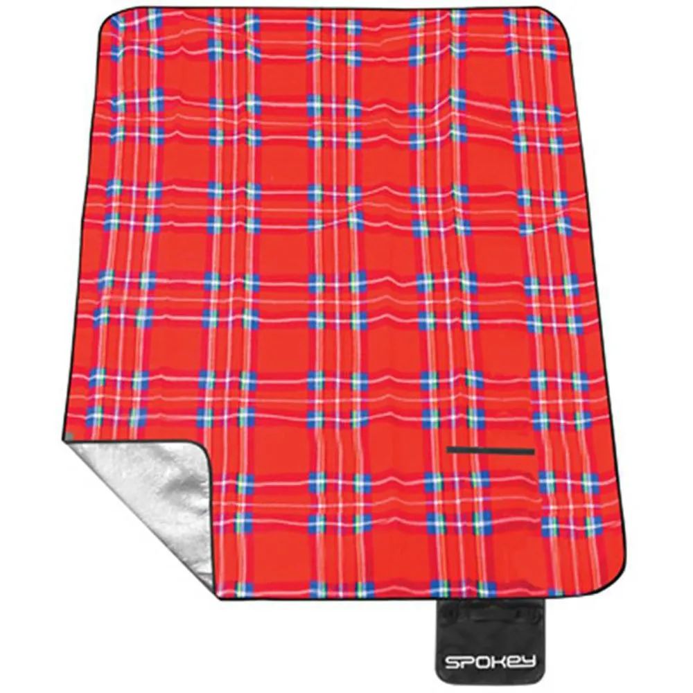 Spokey Tartan Picknickfilt, Red, 150 x 180cm