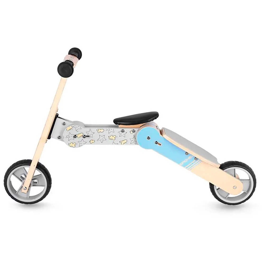 Spokey Woo-ride Multi Springcykel, Blue, One Size