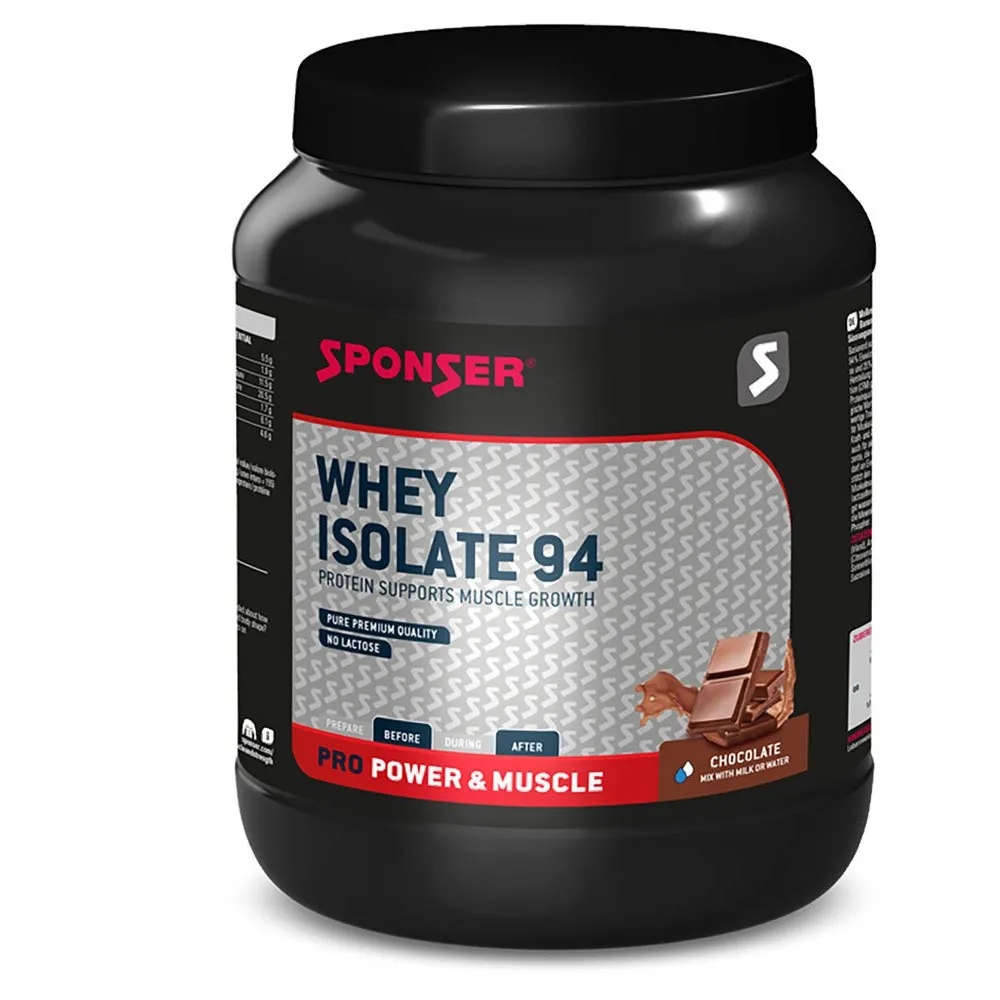 SPONSER 94 Vassleproteinisolat Choklad 850g, Multicolor, One Size