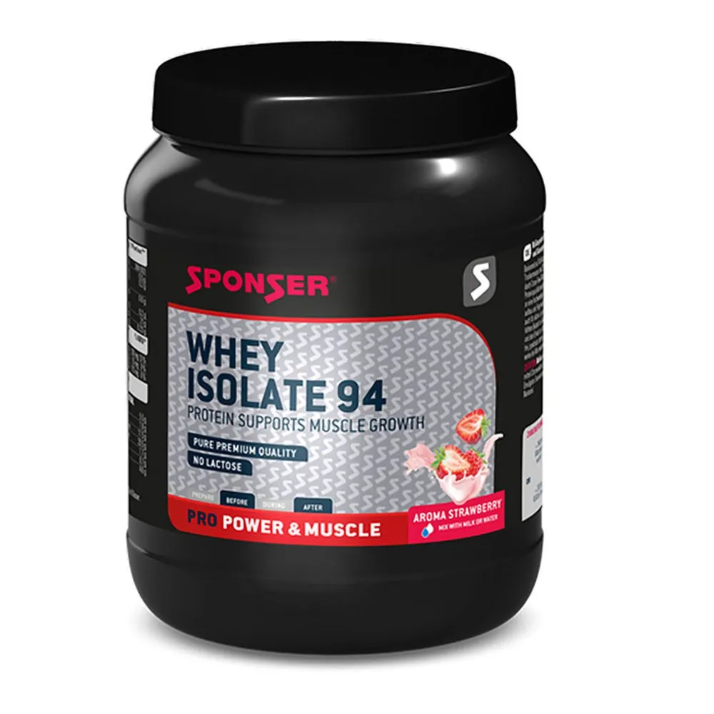 SPONSER 94 Vassleproteinisolat Jordgubbe 425g, Multicolor, One Size