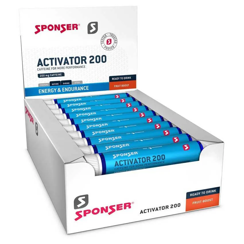 SPONSER Activator 200 Kosttillskottslåda Fruktblandning 25ml 30 Enheter, Multicolor, One Size SPONSER Activator 200 Kosttillskottslåda Fruktblandning 25ml 30 Enheter, Multicolor, One Size