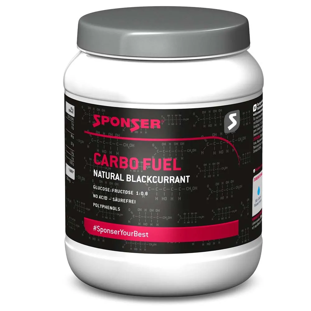 SPONSER Carbo Fuel Energidryckspulver 1000g, White, One Size