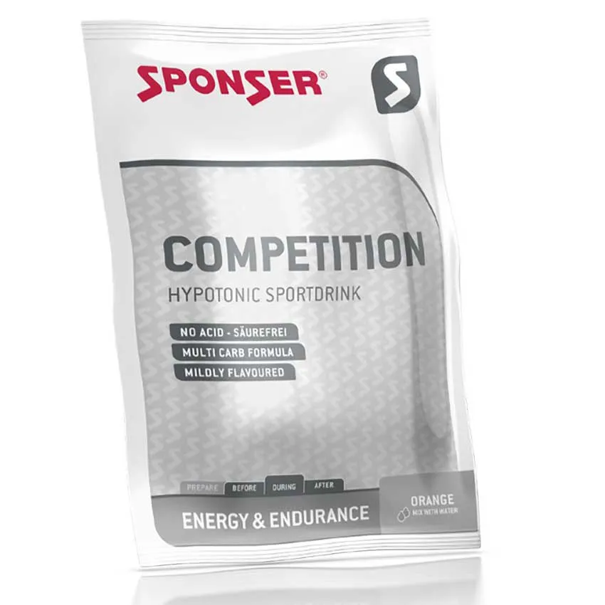 SPONSER Competition Hypotonic Drink Engångsdos Stickförpackning Apelsin 60g 20 Enheter, Multicolor, One Size