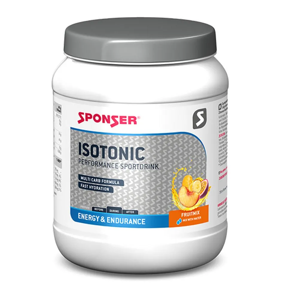 SPONSER Isotonisk Pulverdryck Fruktblandning 1000g, Multicolor, One Size