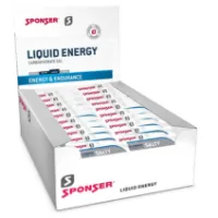 SPONSER Liquid Låda Med Energigeler Salt 35g 40 Enheter SPONSER Liquid Låda Med Energigeler Salt 35g 40 Enheter