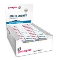 SPONSER Liquid Plus Låda Med Energigeler 35g 40 Enheter SPONSER Liquid Plus Låda Med Energigeler 35g 40 Enheter