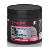 SPONSER Pre Workout Booster 256g & Dryck Hallon äpple SPONSER Pre Workout Booster 256g & Dryck Hallon äpple