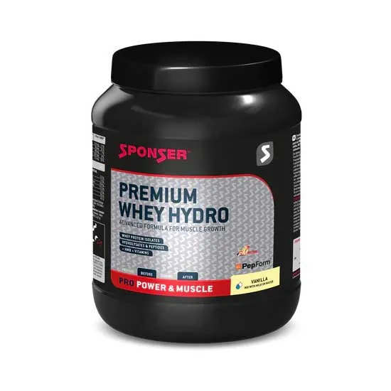 SPONSER Premium Vassleprotein Vanilj 850g, Multicolor, One Size SPONSER Premium Vassleprotein Vanilj 850g, Multicolor, One Size