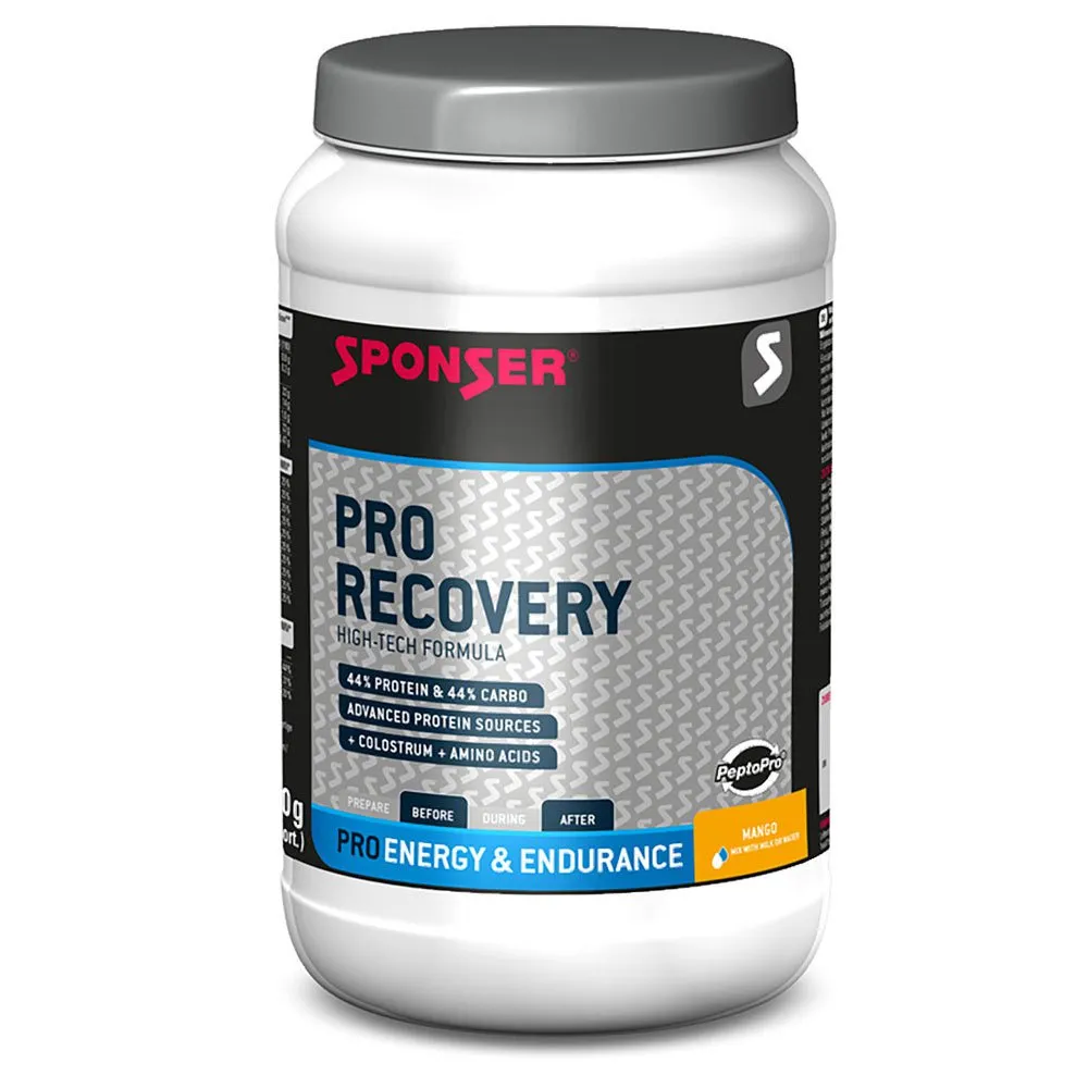 SPONSER Pro Återhämtningsdryck Mango 800g, Multicolor, One Size